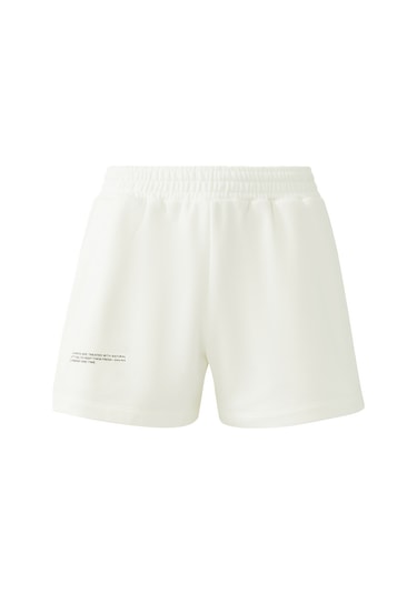 Pangaia Organik Pamuk Şort Off White