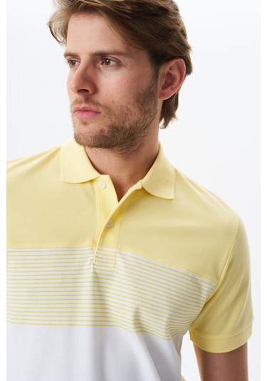 Arma Erkek Regular Fit Çok Renkli % 100 Pamuk Pike Polo Yaka Tişört Y29374355002 Sarı Arma Erkek Regular Fit Çok Renkli % 100 Pamuk Pike Polo Yaka Tişört Y29374355002 Sarı