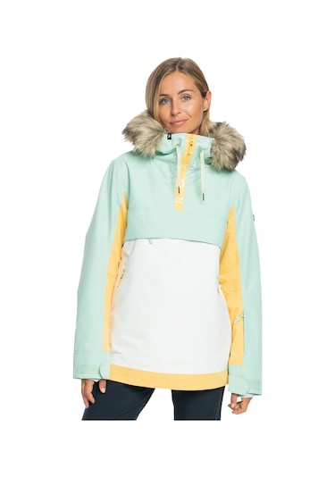 Roxy Shelter Kadın Kayak/snowboard Montu Renkli Çok Renkli