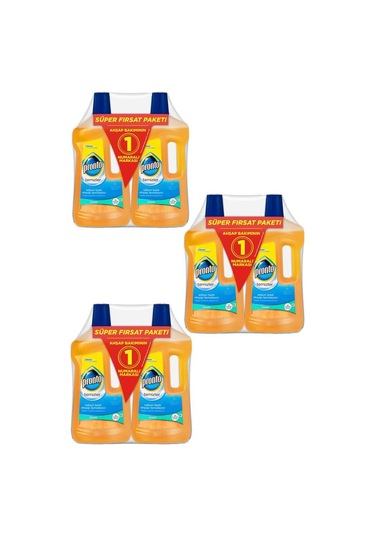 Pronto Ahşap Temizleyici 750 ml + 750 ml 3'lü Set