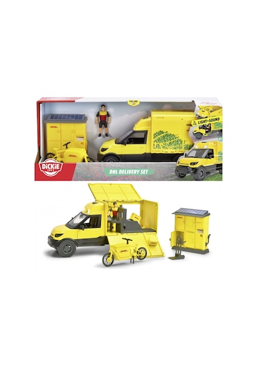 Dickie Toys Dhl Kargo Teslimat Seti Renkli