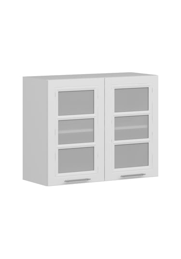 Minar Mutfak Modül Üst 2dk1r 90cm Dolap Byz Cam Mebran C Byz