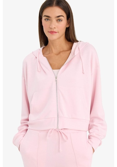 Defacto Loose Fıt Kapüşonlu Modal Hırka G2204ax26sppn74 Pembe-pn74 Defacto Loose Fıt Kapüşonlu Modal Hırka G2204ax26sppn74 Pembe-pn74