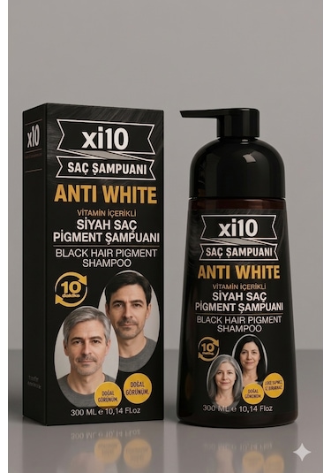 Xi10 Beyaz Kapatıcı Şampuan 300 ML