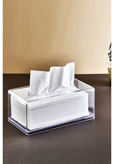 Nandy Home 2'li Set Clear Peçete Organizeri