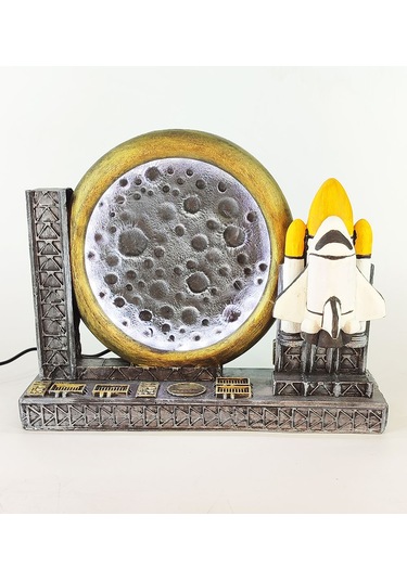 Dolunay Uzay Mekiği Geri Akış Tütsülük Işıklı