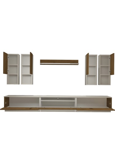 Decoraktiv Trendstyle 8da Mdf Tv Ünitesi Tv Sehpası Beyaz - Pera