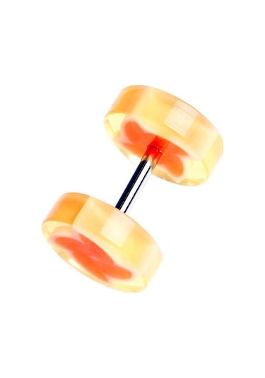 Tkpe00783 Tunnel Piercing Bioplast Çelik Küpe K7 Diğer