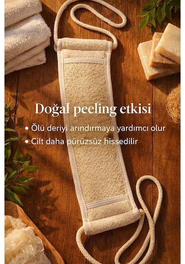 Kabak Lifli İpli Kemer Uzun Sırt Kesesi