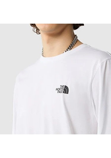 The North Face M L/s Sımple Dome Tee Erkek Gömlek Nf0a87qnfn41 Nf0a87qnfn41 Beyaz