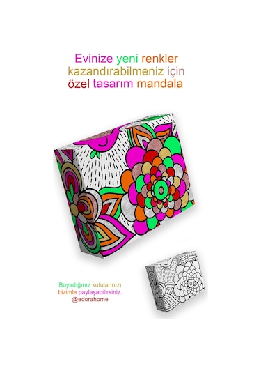 Siyah Çok Amaçlı Oval Köşeli Kare Sepet - Metal Paslanmaz Siyah