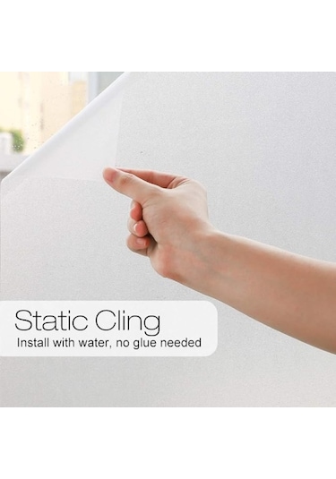 3 Metre X 45 Cm. Uv Engelleyici Buzlu Cam Filmi