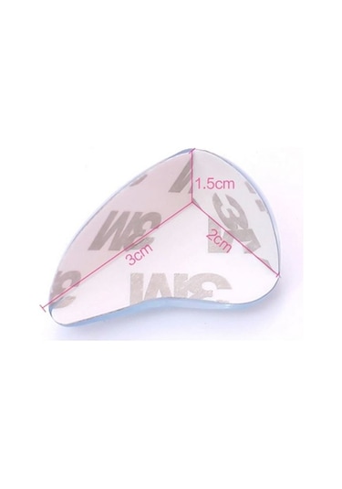 Portakal Safety Şeffaf Köşe Koruma 8 Adet Çok Renkli