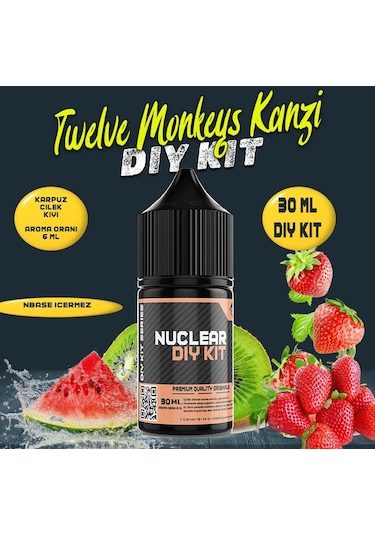 Nuclear 30 ML Dıy Kit Kanzi Gıda Aroması ( 6 ML Aroma İçerir )
