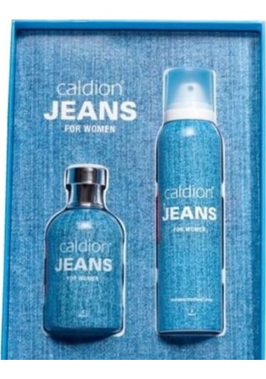 Caldion Jeans Kadın Parfüm EDT 100 ML + Caldion Jeans Kadın Sprey Deodorant 150 ML