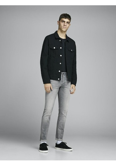 Jack & Jones Jack Jones Glenn Jj Icon Erkek Jean 12147024 Gri