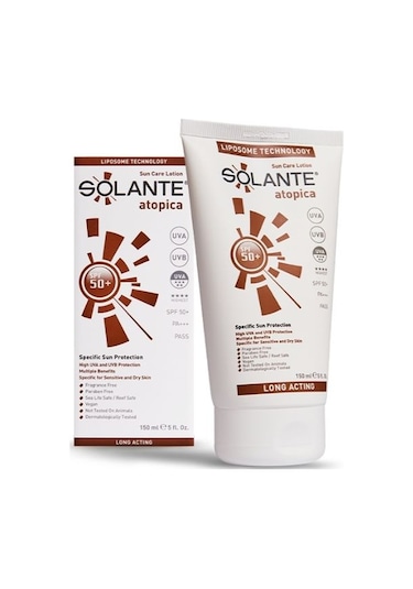 Solante Atopica Güneş Koruyucu Losyon Spf 50+ 150 ML