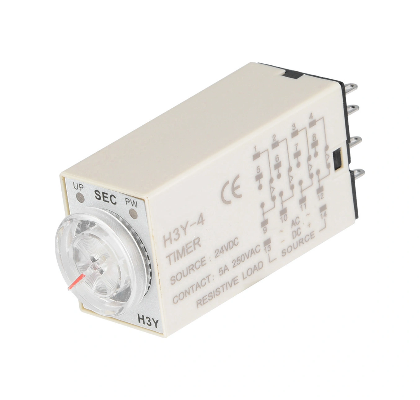 Tenfowee H3y-4 24vdc 14 Pinli Zaman Rölesi 30s - Yüksek Doğruluklu, Otomatik Kontrol İçin Dayanıklı Tesisat