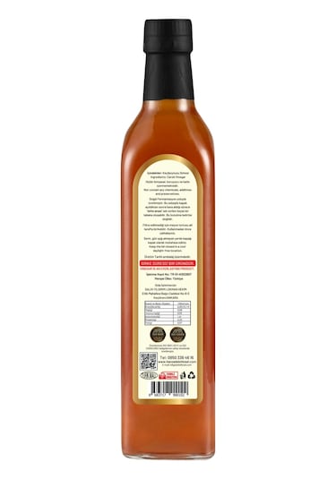 Hanzade Bitkisel Keçiboynuzu Sirkesi 500 ML