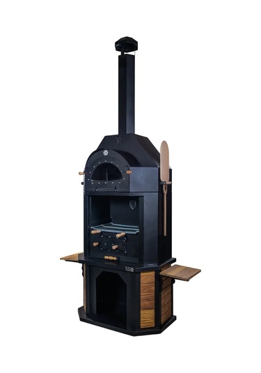 Zs Hermanos Elegance Barbekü Siyah - Kahverengi