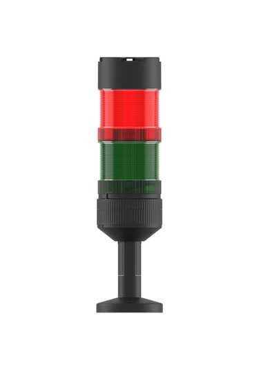 Mesan Ø66 2 Kat Modüler Işıklı Kolon Multi Led Buzzer Tüp Montaj 24vac/dc Ms 82321.1.2.24vac/dc