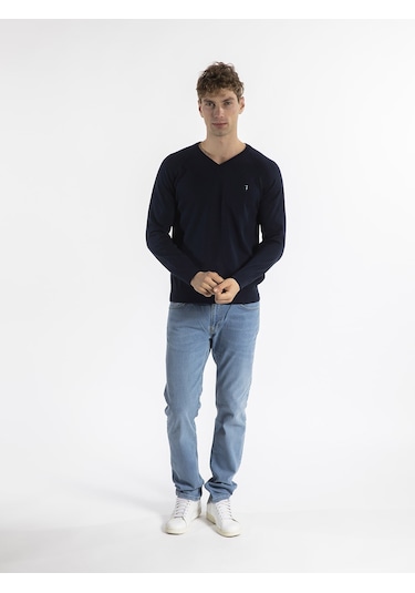 Trussardi Trussardı Erkek Kazak  TRRD003638 Lacivert