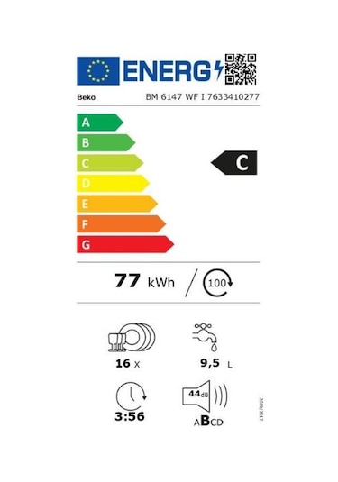 Beko BM 6147 WF I 6 Programlı Bulaşık Makinesi