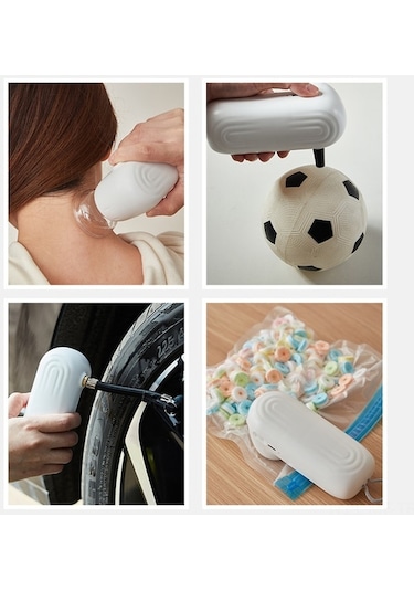 Novahub Kablosuz Vakum Makinesi Ve Şişirme Pompası - Kompakt Tasarım, Çok Amaçlı Kullanım