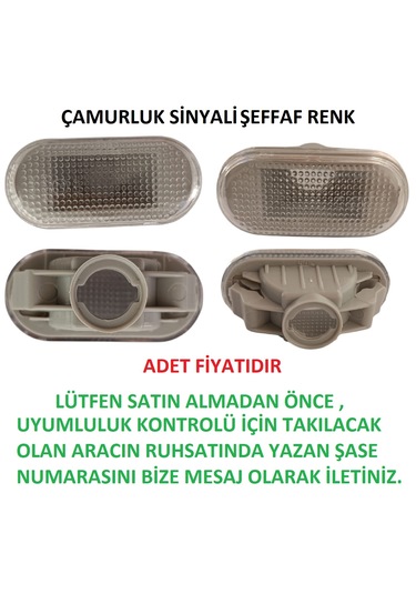 Nissan Micra K12 Çamurluk Sinyali 2003 İle 2010 Arası