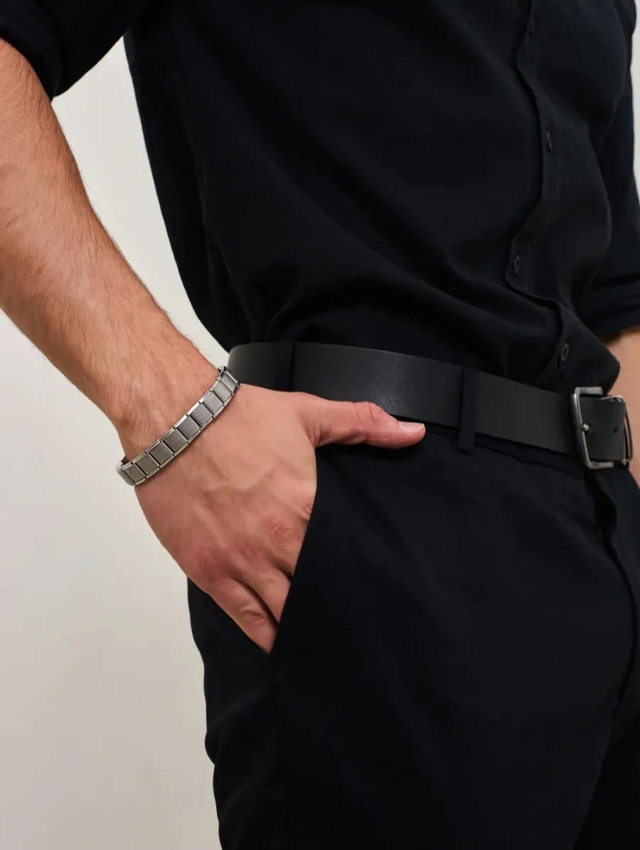 Vally Tıme Nominatio Bıçak Bilekliği Nominations Bıçak Bilekliği 172846462 Gri