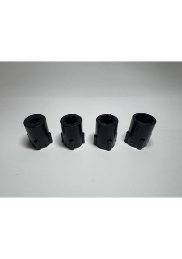 Mandallı Vites Topuzu - Bey185-mandallı-siyah Gövde Siyah Kapak Rs