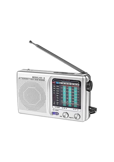 Am/fm/sw Portable Radio Operated Compatible With Indoor, Outdoor & Emergency Use Radio With Speaker