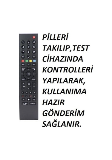 Beko Uyumlu B43L 6945 5B Smart Tv Kumandası