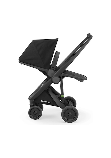 Greentom Reversible Çift Yönlü Bebek Arabası Siyah Şasi