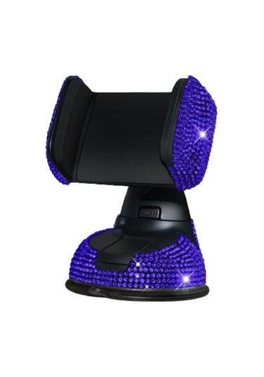 Telefon Desteği 360 Derece Döndürülebilir Süs Elmaslı Araba Gösterge Paneli Cep Telefonu Mavi Telefon Desteği 360 Derece Döndürülebilir Süs Elmaslı Araba Gösterge Paneli Cep Telefonu Mavi