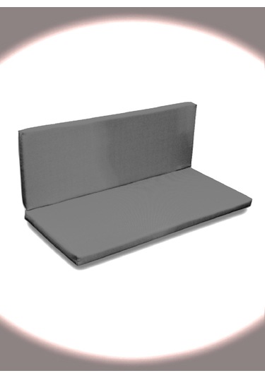 Dekosoy Arkalıklı Bank Minderi 110x50x5cm Gri