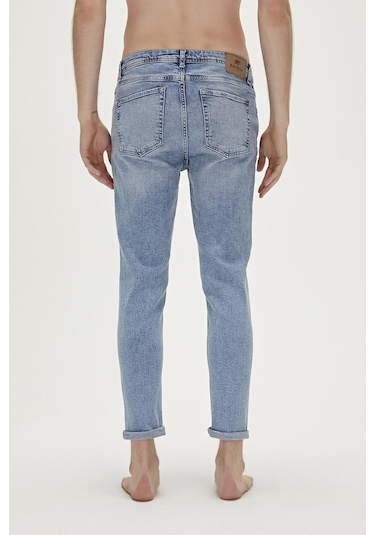 Bad Bear 22.01.70.005-23y Palermo Erkek Jean Pantolon 22.01.70.005-R7714 Mavi