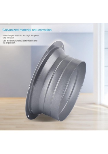 75-300mm Egzoz Kanalı Bağlantı Flanşı Metal Boru Hava Tahliye Bağlantısı Mutfak 250mm