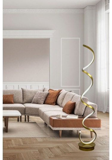 Lara Eskitme Renk Modern Tasarım 3 Renkli Led Salon - Yatak O... Eskitme