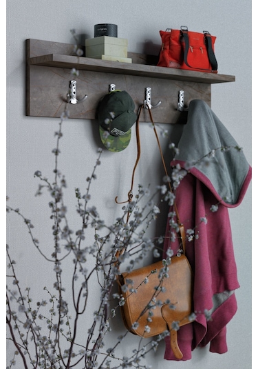 Asela Raflı Antre Genç Odası Askılığı Anahtarlık