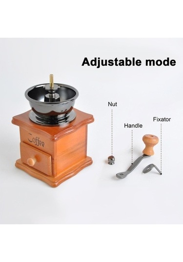 Ulzyvf Taşınabilir Kahve Değirmeni & Saklama Kabı - Seyahat İçin El Değirmeni Diğer
