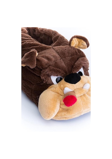 Twigy Bulldog-2 Erkek Panduf Kahverengi 41/46 CC0525 Kahverengi