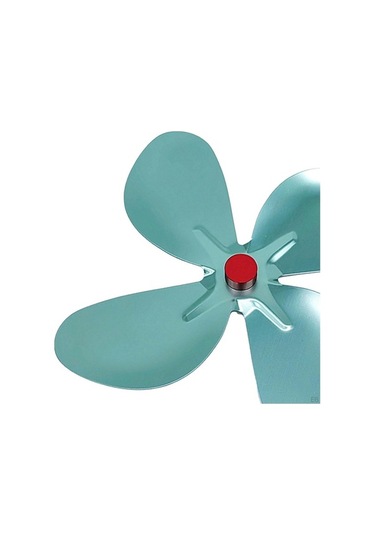 Pazly 17.5cm Siyah Şömine Fan Pervanesi Balde, Yedek Parça, Sıcak Sirkülasyonlu Hava Yedekleri 4