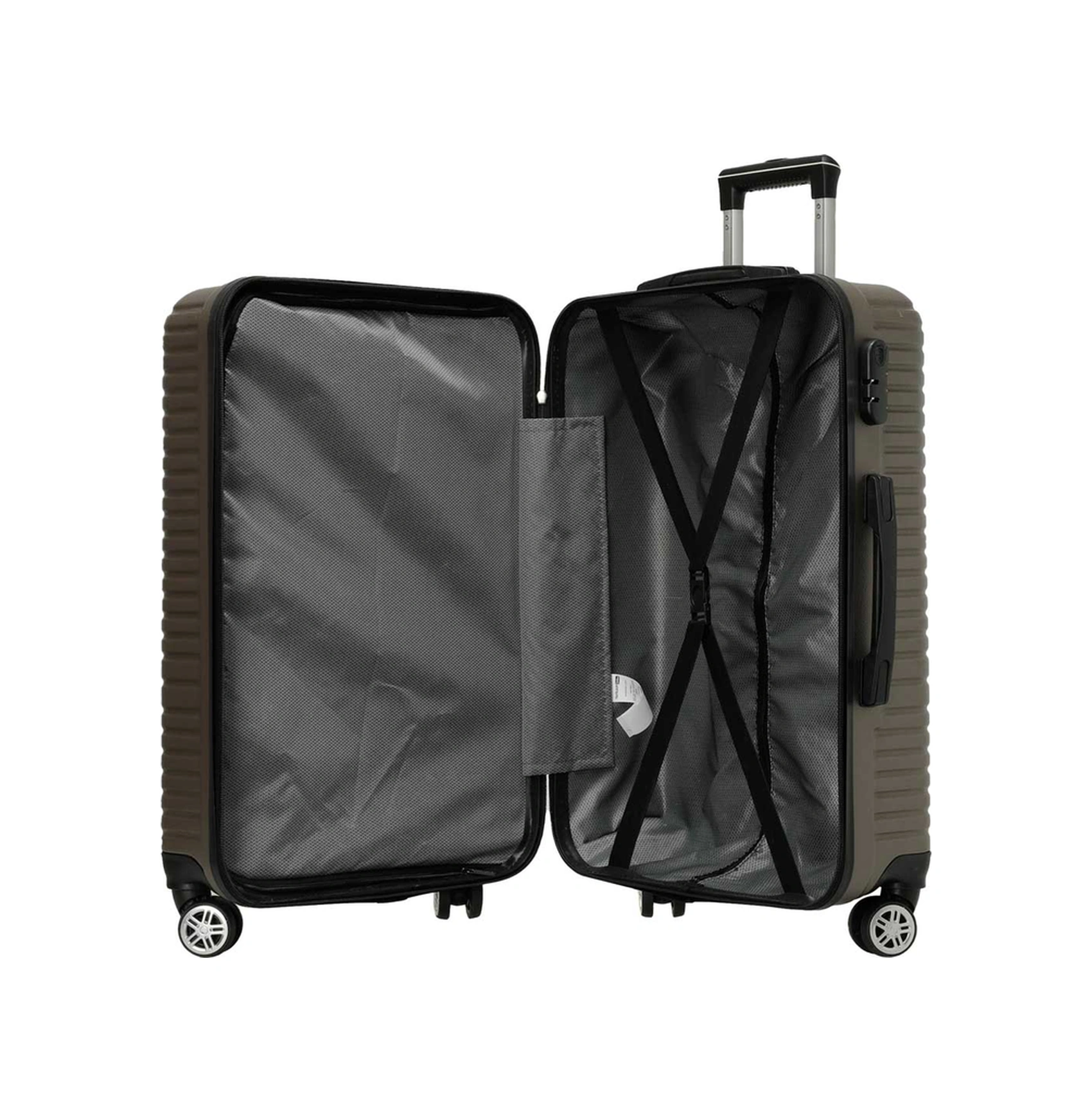 Travel Soft Sanderum -o 5pr Vizon Unisex Orta Boy Valiz Vizon