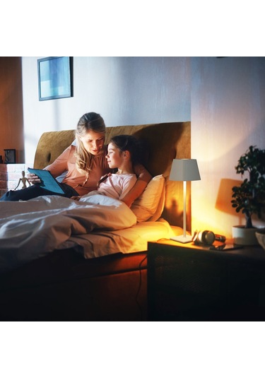 Cbtx Ml-g06 Göz Korumalı Masa Işığı Kademesiz Kısılabilir Masa Lambası, 4000mah Pil - Beyaz