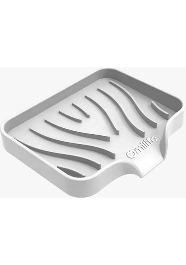 Gri Bordo Silikon Mutfak, Banyo Su Giderli Vantuzlu Esnek Sabunluk Diğer