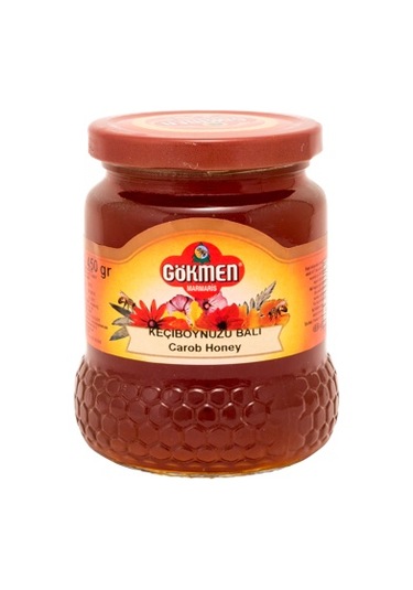 Gökmen Süzme Keçiboynuzu Balı Kavanoz (450 gr.)