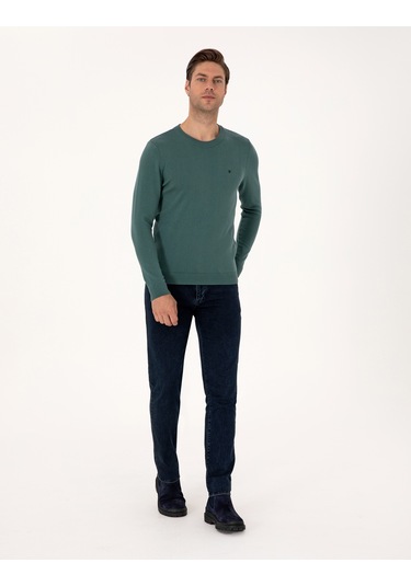 Pierre Cardin Erkek Yeşil Kazak /triko 50314192-vr054 Yeşil