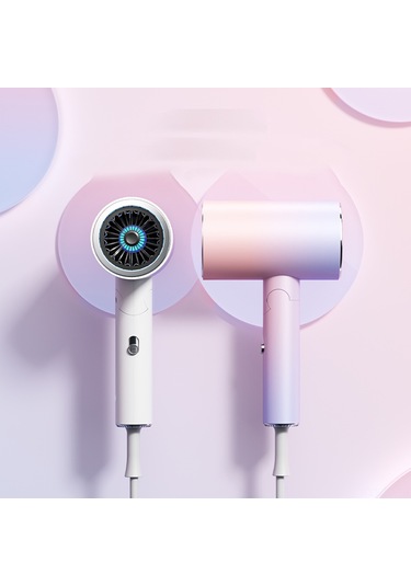 Skycity 1900w Ev Ve Seyahat Kullanıma Uygun Katlanabilir Saç Kurutucu - Akıllı Sıcaklık Kontrolü, Mavi Işık Saç Koruma, 3 Ayar Güçlü/yumuşak Rüzgar, Isı - Beyaz, Avrupa Standartı 220-240v