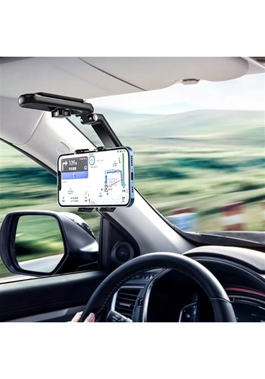 Sones Çok Fonksiyonlu Araba Güneşlik Arka Koltuk Cep Telefonu Tutucu Yeşil